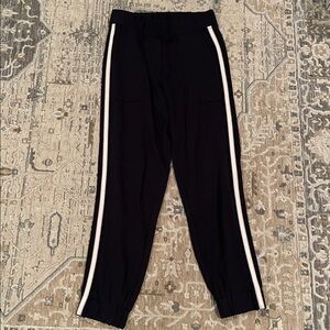 Tristan Blue Pants with White Accents